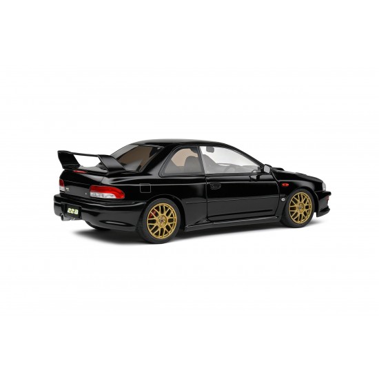 Solido 1:18 Diecast - 1998 Subaru Impreza 22B, Siyah - Solido 1:18 Diecast - 1998 Subaru Impreza 22B, Siyah -