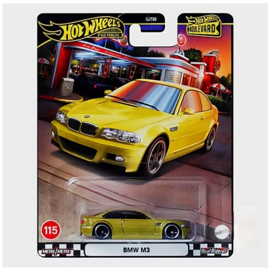 HOT WHEELS Premium Boulevard 1/64 BMW M3 Sarı ÖZEL SERİ HOT WHEELS Premium Boulevard 1/64 BMW M3 Sarı ÖZEL SERİ