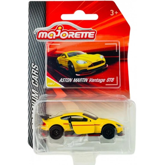 MAJORETTE PREMIUM ASTON MARTIN VANTAGE GT8 SARI 1:60 YENİ BLISTER DÖKÜM MAJORETTE PREMIUM ASTON MARTIN VANTAGE GT8 SARI 1:60 YENİ BLISTER DÖKÜM