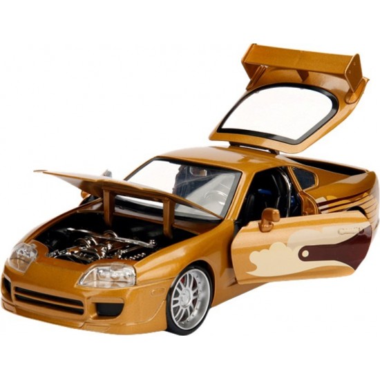 Hızlı ve Öfkeli Fast & Furious brian o,conner paul walker Toyota Supra 1:24 Hızlı ve Öfkeli Fast & Furious brian o,conner paul walker Toyota Supra 1:24