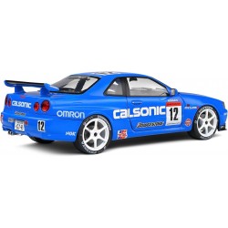 Solido – Nissan GT-R (R34) Streetfighter Calsonic Tribute – 2000 – 1/18