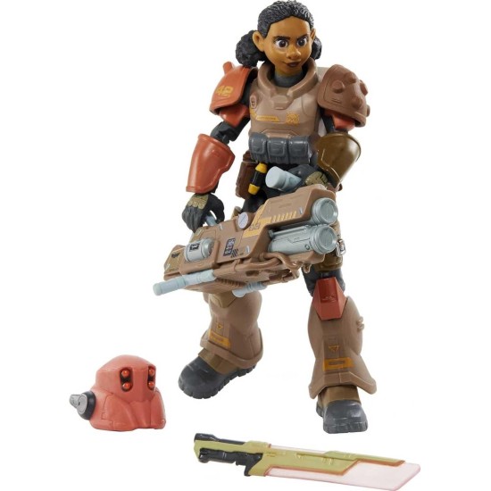Mattel Disney ve Pixar Lightyear Collector Aksiyon Figürü, 7 inç Ölçekli Jr Zap Patrol Izzy Hawthorne, Aksesuarlarla Eklemli
