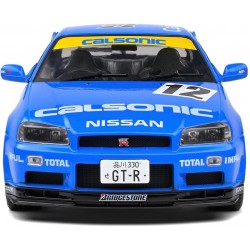Solido – Nissan GT-R (R34) Streetfighter Calsonic Tribute – 2000 – 1/18