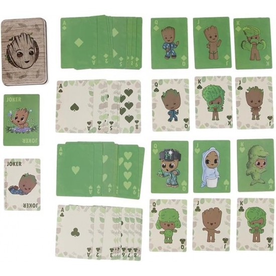 Marvel Guardians Of The Galaxy Groot Playing Card Marvel Guardians Of The Galaxy Groot Playing Card