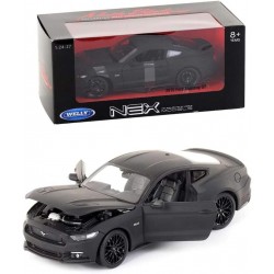 Welly 1:24 2015 Ford Mustang GT Simulation Alloy Car Model Diecast 