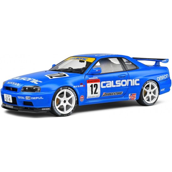 Solido – Nissan GT-R (R34) Streetfighter Calsonic Tribute – 2000 – 1/18 Solido – Nissan GT-R (R34) Streetfighter Calsonic Tribute – 2000 – 1/18