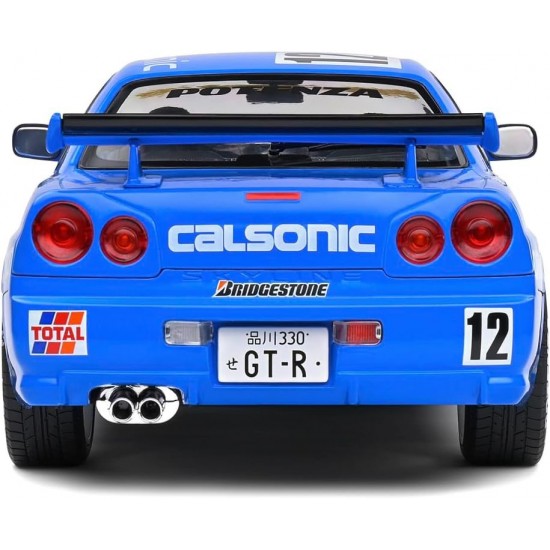 Solido – Nissan GT-R (R34) Streetfighter Calsonic Tribute – 2000 – 1/18