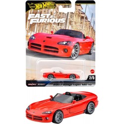  Hot Wheels Cars, Premium Fast & Furious 1:64 Scale Die-Cast Car for Collectors Inspired by Fast & Furious
