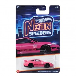 Hot Wheels Neon Speeders Porsche 911 GT3 Cup
