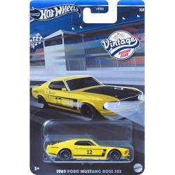Hot Wheels 1969 FORD MUSTANG BOSS 302 VİNTAGE Arabalar Özel Seri 1954 MERCEDES-BENZ 300 SL 