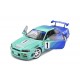 SOLIDO 1:18 Ölçekli Pres Döküm Model Araba, Nissan Skyline GT-R (R34) JGTC Falken Drift