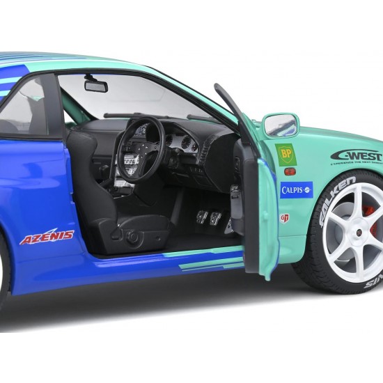 SOLIDO 1:18 Ölçekli Pres Döküm Model Araba, Nissan Skyline GT-R (R34) JGTC Falken Drift