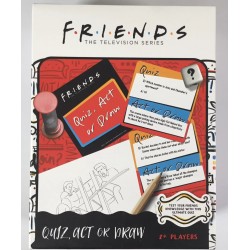 Friends TV Dizisi Sınavı Eylem veya Çizim Partisi Oyunu Yeni 2+ Oyuncu