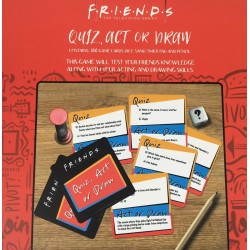 Friends TV Dizisi Sınavı Eylem veya Çizim Partisi Oyunu Yeni 2+ Oyuncu
