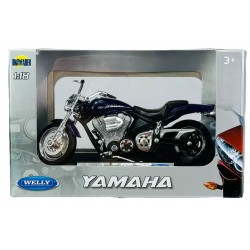 WELLY '02 Yamaha Road Star Warrior 1/18 Ölçek Welly motosiklet metal model motosiklet oyuncak koleksiyon
