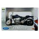 WELLY '02 Yamaha Road Star Warrior 1/18 Ölçek Welly motosiklet metal model motosiklet oyuncak koleksiyon