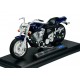 WELLY '02 Yamaha Road Star Warrior 1/18 Ölçek Welly motosiklet metal model motosiklet oyuncak koleksiyon