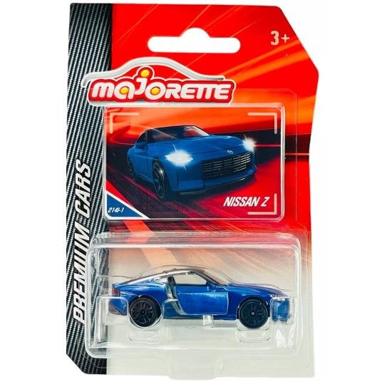 MAJORETTE PREMIUM NISSAN Z BLUE 214I-1 1:58 DÖKÜM METAL MODEL YENİ