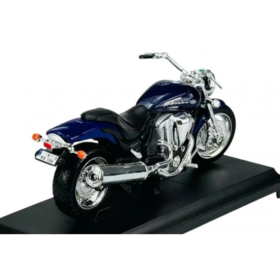 WELLY '02 Yamaha Road Star Warrior 1/18 Ölçek Welly motosiklet metal model motosiklet oyuncak koleksiyon