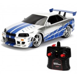 1:16 Fast & Furious Brian’s Nissan Skyline GT-R USB Şarjlı Uzaktan Kumandalı Araba