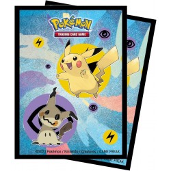 Ultra PRO - Pokémon Pikachu & Mimikyu 65 ct Tahta Koruyucu Kılıflar Standart Boy Kartlar için