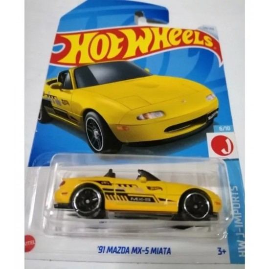 Hot Wheels 91 Mazda MX-5 Miata - HW J-Imports, 120