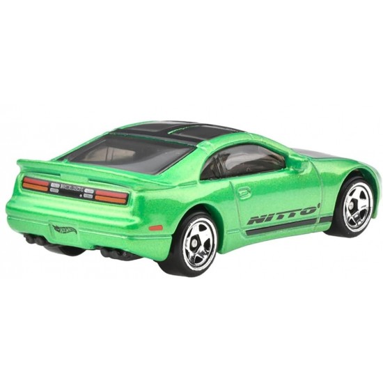 Hot Wheels 2024 90s Street Scene 3/5 Green Nissan 300ZX Twin Turbo Hot Wheels 2024 90s Street Scene 3/5 Green Nissan 300ZX Twin Turbo