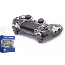 Hadron Oyun Kolu Gamepad Kablosuz Ps4 Buletooth Gri Kamuflaj