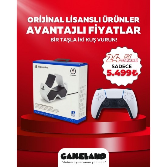 PLAYSTATİON 5 OYUN KOLU DUALSENSE + ŞARJ İSTASYONU SINIRLI KAMPANYA PLAYSTATİON 5 OYUN KOLU DUALSENSE + ŞARJ İSTASYONU SINIRLI KAMPANYA