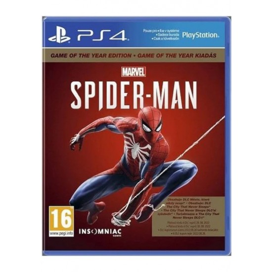 SONY PS4 Oyun Spiderman GOTY Edition