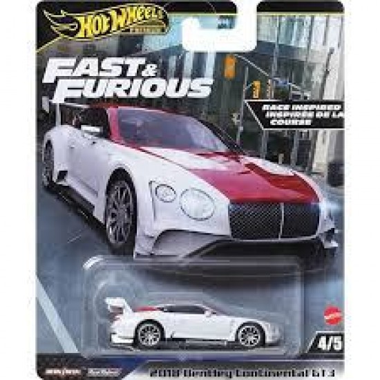 2018 Bentley Continental GT3 Hot Wheels Premium HVR63 2018 Bentley Continental GT3 Hot Wheels Premium HVR63