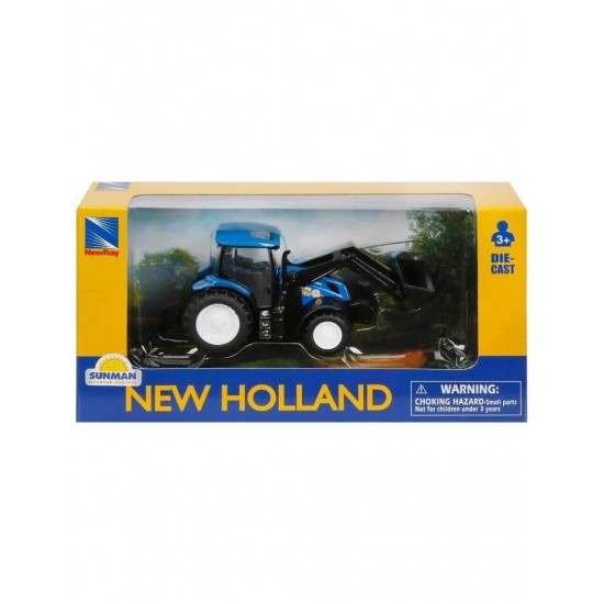 Newray New Holland Inşaat Araçları - Mavi Kepçe Newray New Holland Inşaat Araçları - Mavi Kepçe