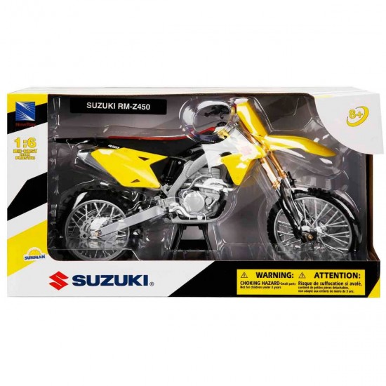 1:6 Suzuki RM-Z450 Model Motosiklet 1:6 Suzuki RM-Z450 Model Motosiklet