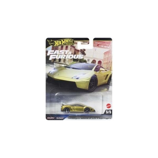 Hot Wheels Premium Fast & Furious Lamborghini Gallardo LP 570-4 Superleggera Diecast Vehicle