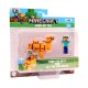 MİNECRAFT 3D KURMA MEKANİZMALI FİGÜRLER 2Lİ