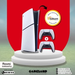 Sony PlayStation 5 D  + DualSense BUNDLE, Çift kol (Resmi Distribütör-Bilkom Garantili)