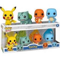 Toys Funko Pop Pokemon Starters 4-Pack Limited Edition Swizerland