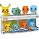 Toys Funko Pop Pokemon Starters 4-Pack Limited Edition Swizerland