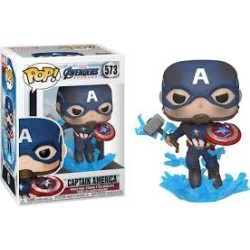 Vertigo: POP AVENGERS ENDGAME CAPTAIN AMERICA WITH BROKEN SHIELD