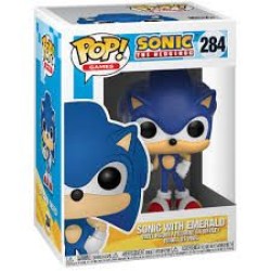 Funko Pop! Vinyl: Sonic The Hedgehog - Sonic with Emerald #284