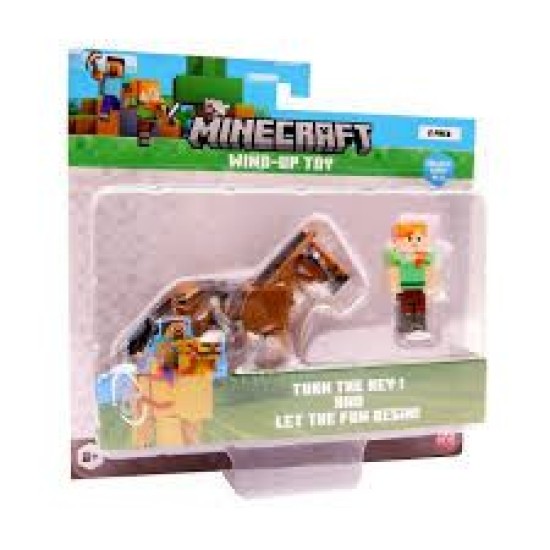 MİNECRAFT 3D KURMA MEKANİZMALI FİGÜRLER 2Lİ