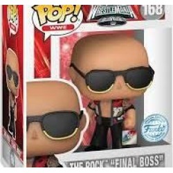 Funko Pop! WWE: Wrestlemania XL - Rock Final Boss (Sınırlı Sürüm Özel