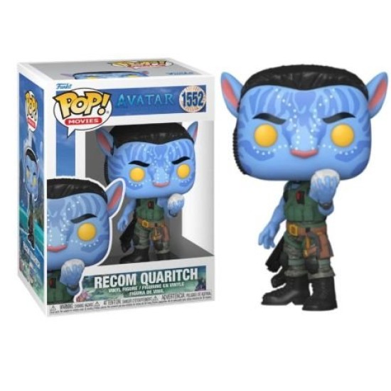 Funko POP Figür Movies: Avatar - Recom Quaritch