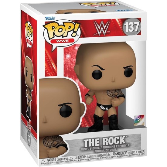 WWE - The Rock (Final) Pop! Vinyl Figure by Funko