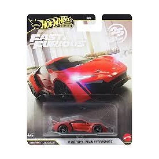 Hot Wheels Premium Fast & Furious 25. Years W Motors Lykan HyperSport