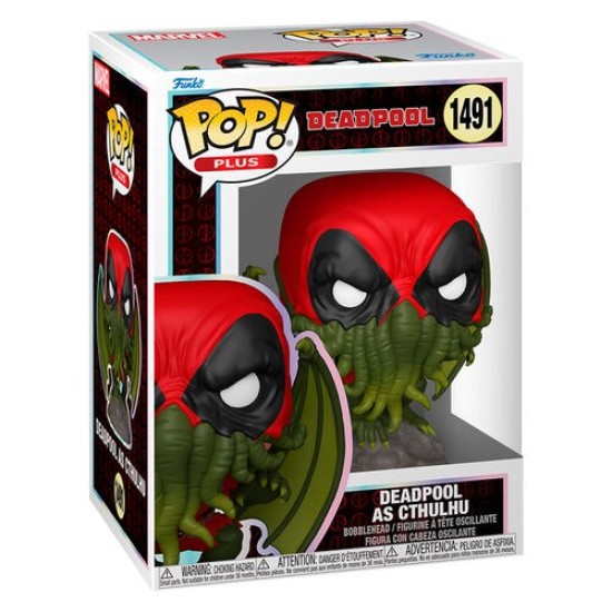 Funko POP Plus Marvel: Deadpool Lit Classics – Deadpool Cthulhu