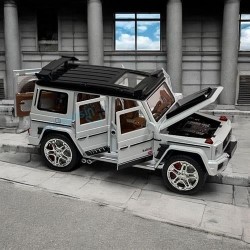 Vardem Çek Bırak 1:24 Sesli Işıklı Metal Jeep Babosi