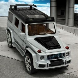 Vardem Çek Bırak 1:24 Sesli Işıklı Metal Jeep Babosi