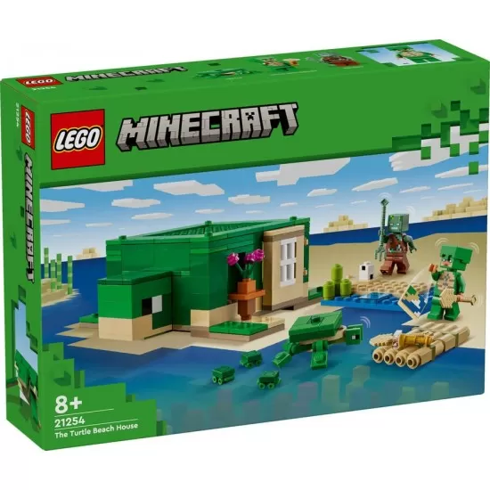 LEGO® Minecraft Kaplumbağa Plaj Evi LEGO® Minecraft Kaplumbağa Plaj Evi