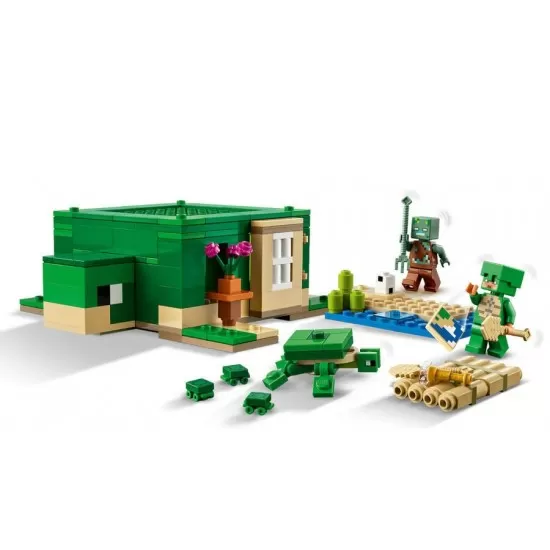 LEGO MinecraftLEGO 21254 Kaplumbağa Plaj Evi LEGO® Minecraft® kaplumbağa evi modeli LEGO MinecraftLEGO 21254 Kaplumbağa Plaj Evi LEGO® Minecraft® kaplumbağa evi modeli